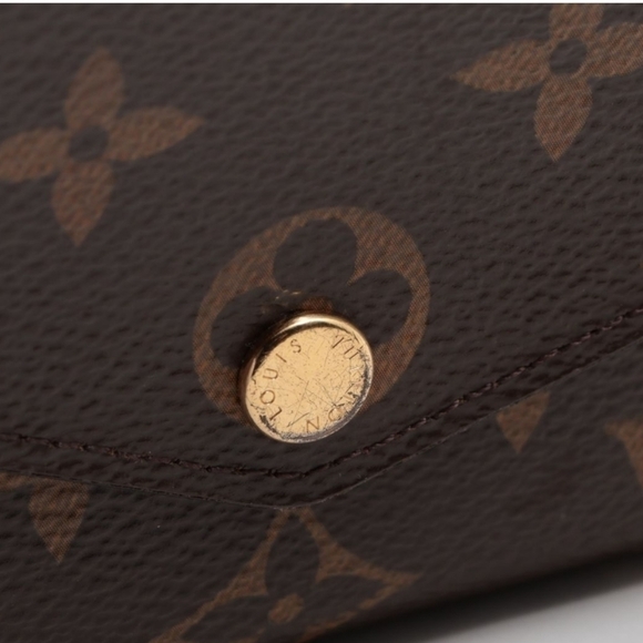 Authentic Louis Vuitton Monogram Portefeuilles Sarah Long Wallets - Picture 3 of 9